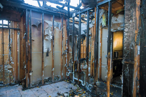 Professional Emergency Fire Cleanup technician working in Winchester, VA